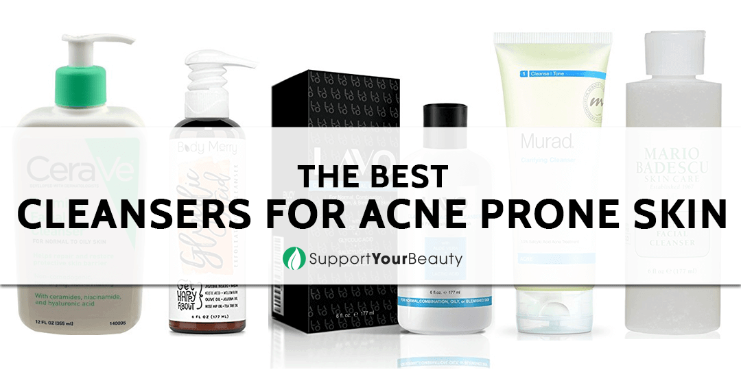 The Best Cleansers For Acne Prone Skin