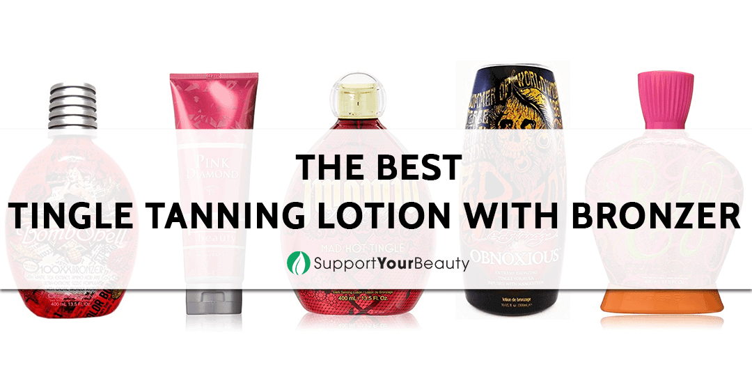 The Best Tingle Tanning Lotion with Bronzer
