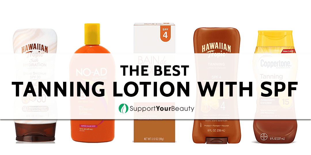 The Best Tanning Lotion With Spf